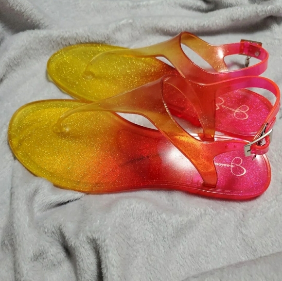 jessica simpson jelly sandals